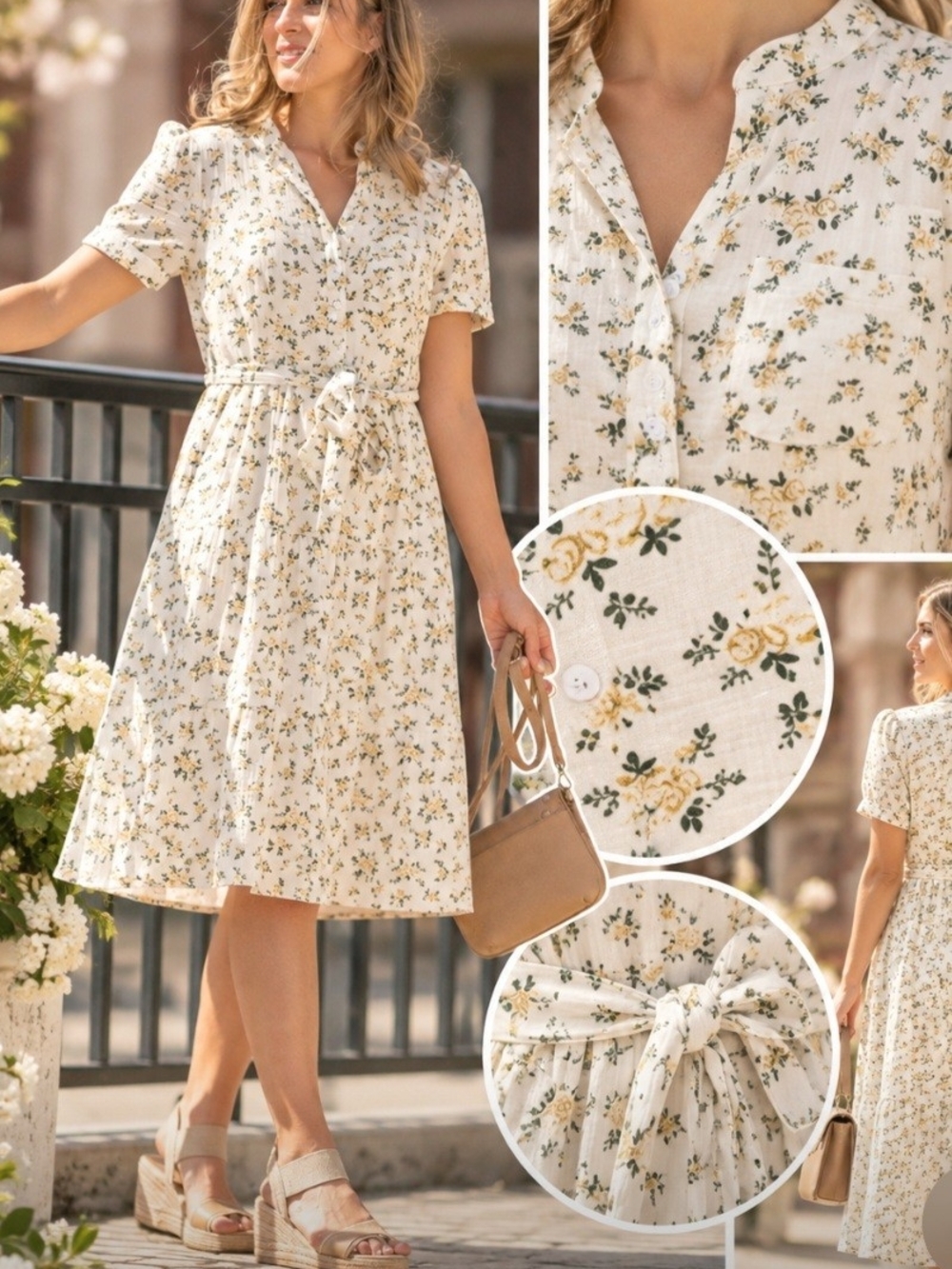 Cotton Gauze Dress